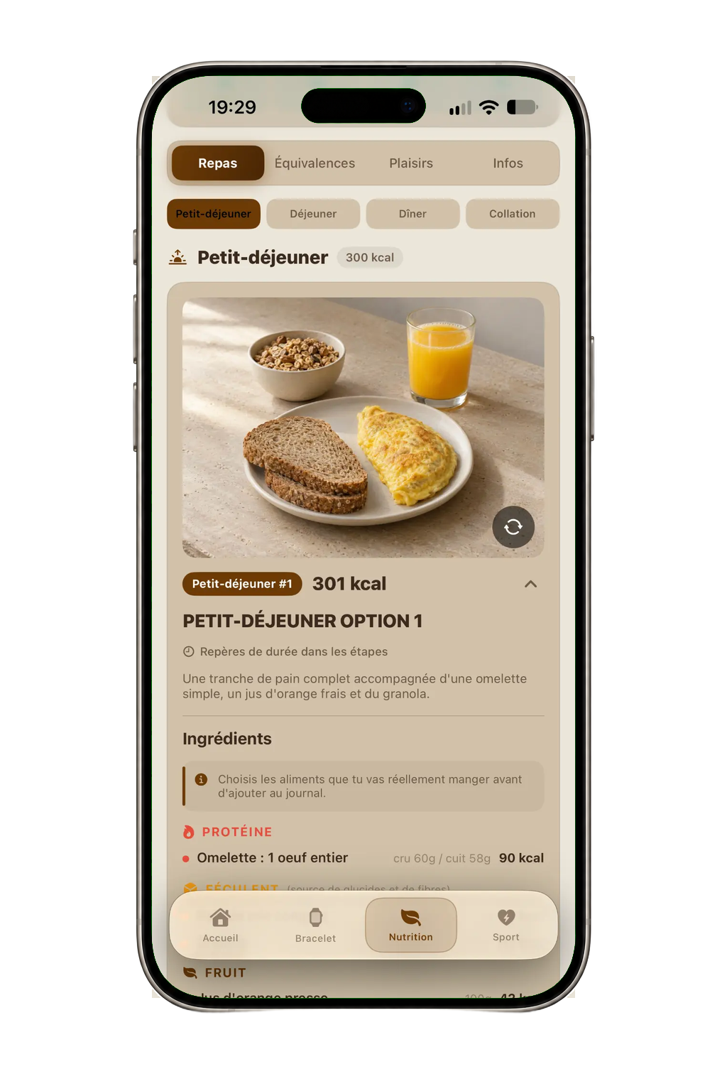Anëa meal plan
